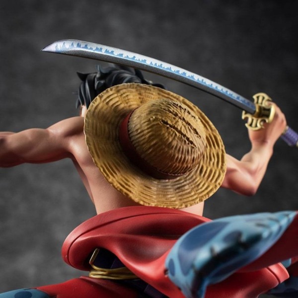 Figura megahouse one piece p.o.p statue warriors alliance luffy taro