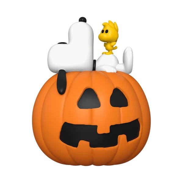 Funko pop peanuts snoopy & woodstock with pumpkin