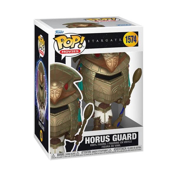 Funko pop movies: stargate horus guard metallic