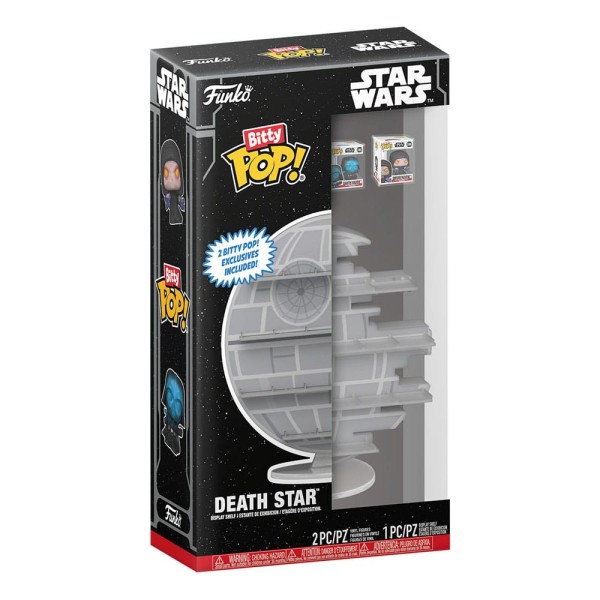 Funko bitty pop star wars death star figura display