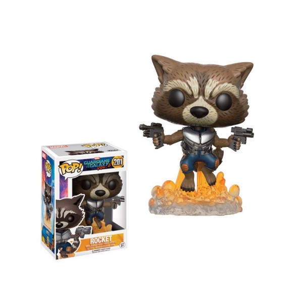 Funko pop marvel guardianes de la galaxia rocket