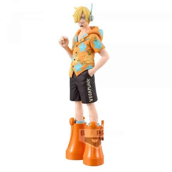 Figura banpresto one piece dxf the grandline series egg head sanji 17cm