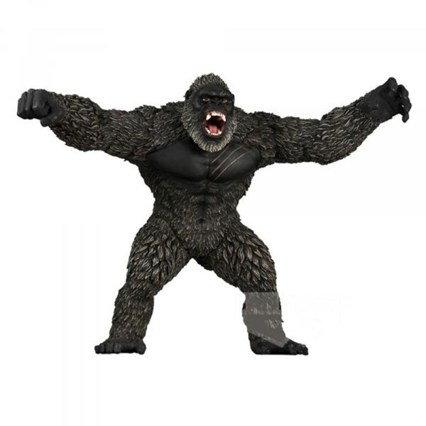 Figura banpresto godzilla y kong: el nuevo imperio monsters roar attack kong 13cm