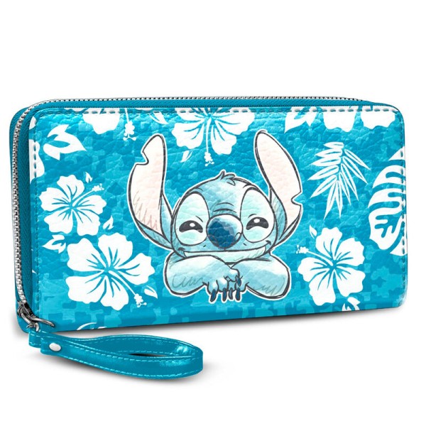 Billetera Aloha Stitch Disney 10x19x2cm.