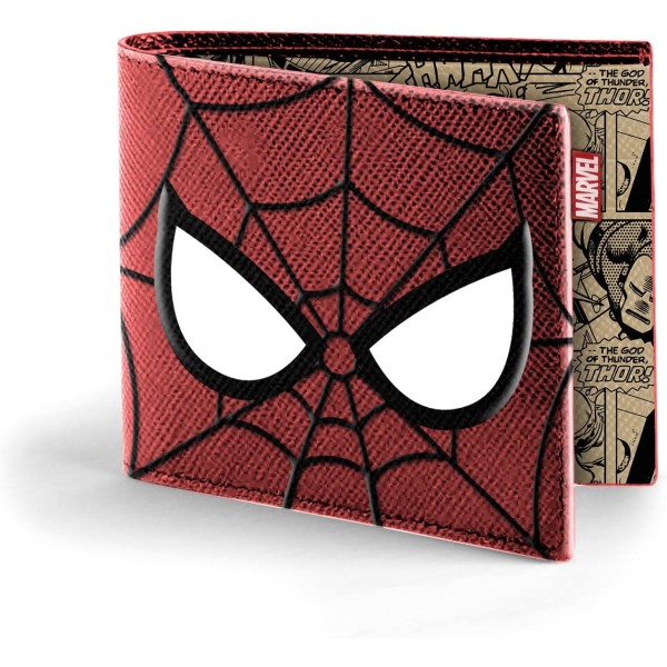 Cartera Hombre Spiderman Marvel 2x12x12cm.