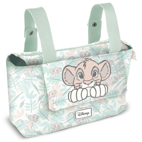 Bolso Maternidad El Rey Leon Adp. Carro 27x31x12cm.