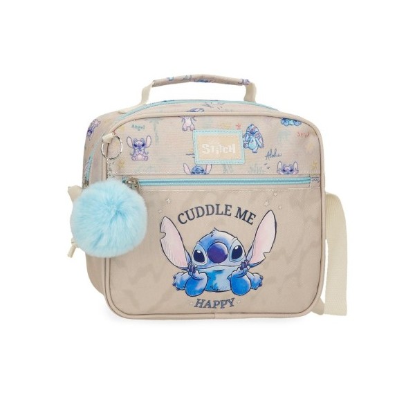 Neceser Bandolera Stitch Cuddle Me Happy 23x20x9cm.