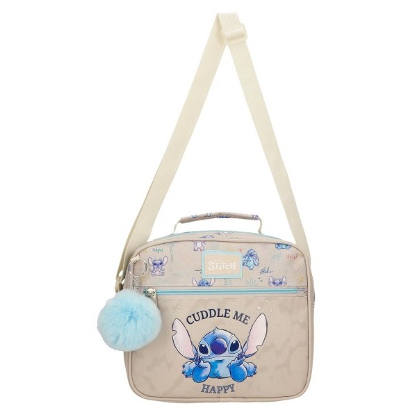 Neceser Bandolera Stitch Cuddle Me Happy 23x20x9cm.