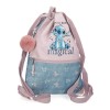 Mochila Saco Stitch You Are Magical 30x40x10cm.