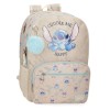 Mochila Doble Stitch Cuddle Me Happy 32x44x17cm.