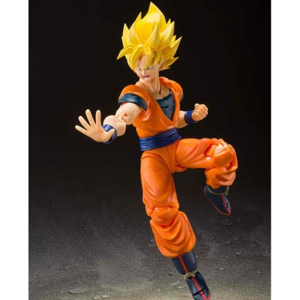 Figura tamashii nations dragon ball z son goku super saiyan full power 14cm