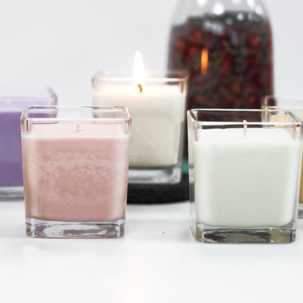 Velas de Soya sin Etiqueta- Baby Powder