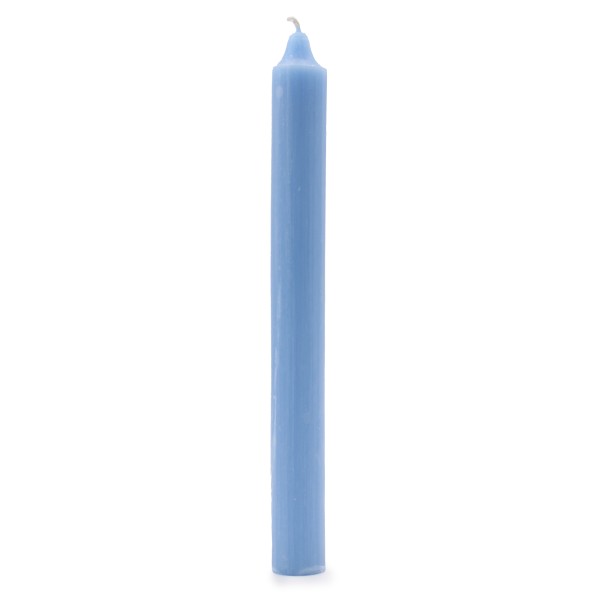 Velas a granel de color sólido - Azul marino rústico - Paquete de 10