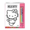 Libreta Creativa Colorear Con Lapices Hello Kitty