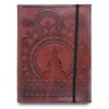 Cuaderno mediano con elástico - Mandala tibetano