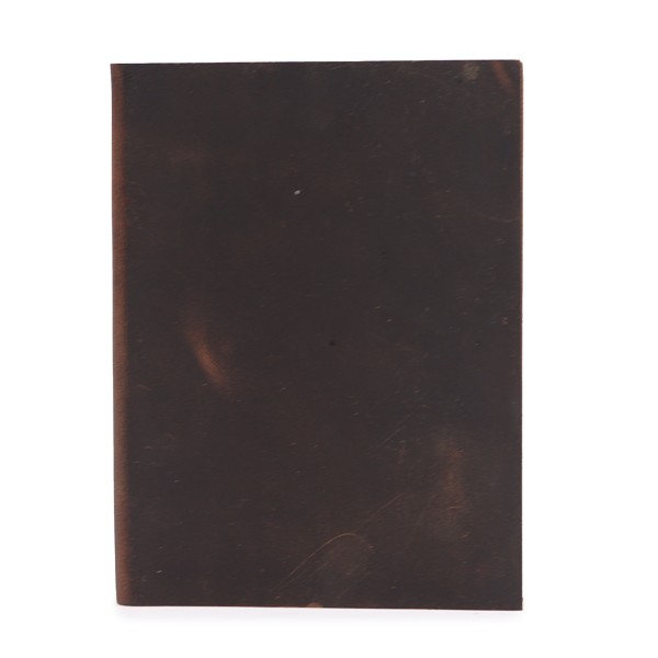 Cuaderno de Notas Marrón Oscuro - Rayadas