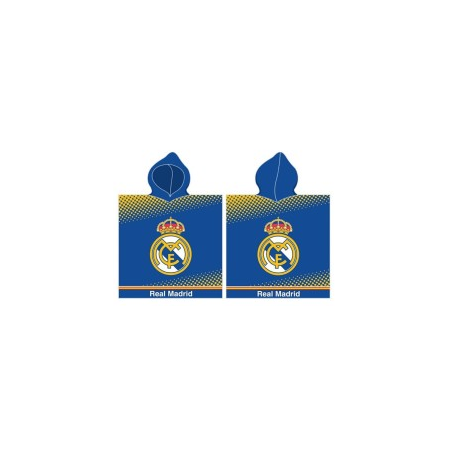 Poncho Real Madrid Algodon 55x110cm.