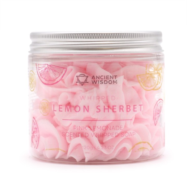 Jabón Crema Batida Limonada Rosa 120g