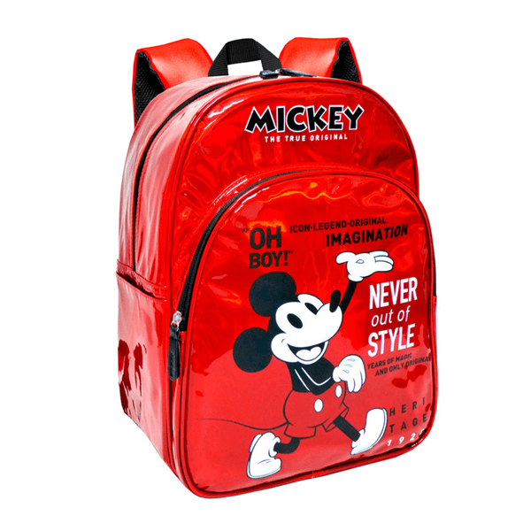 Mochila Mickey Disney 90 Years Adap.33x42x14cm.