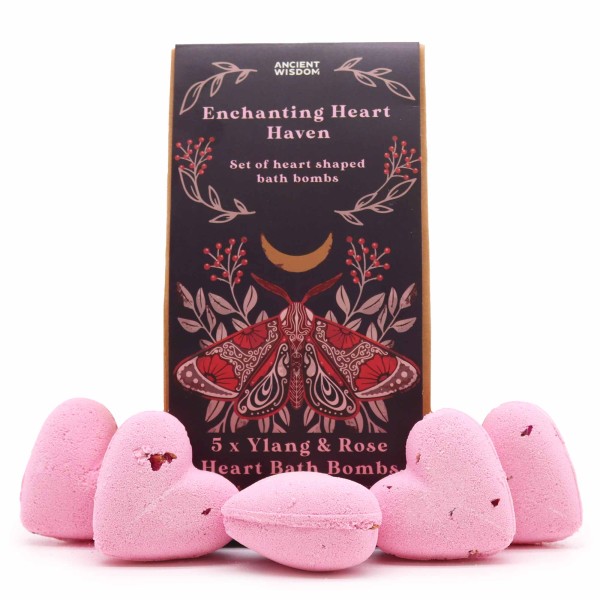 Set de Bombas de Baño de Corazón-Encantador Corazón Cielo