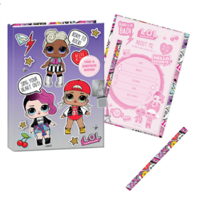 Cuaderno Con Candado Lol...