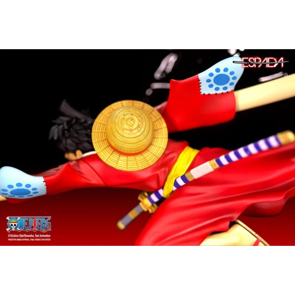 Fifura one piece monkey d. luffy estatua pvc 1 - 8 28 cm