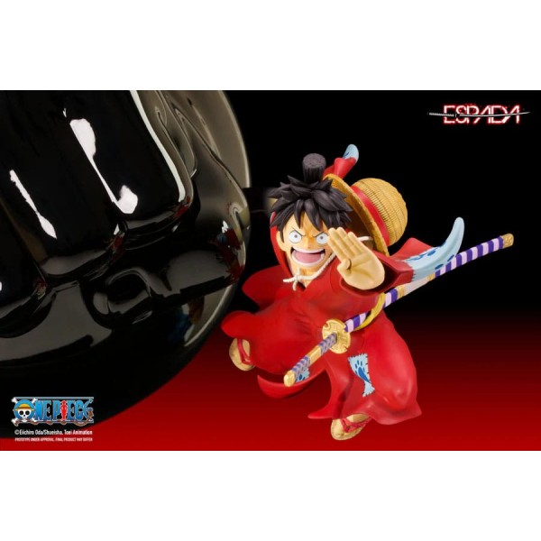 Fifura one piece monkey d. luffy estatua pvc 1 - 8 28 cm