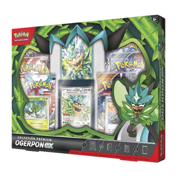 Juego de cartas pokemon tcg november ex premium collection español