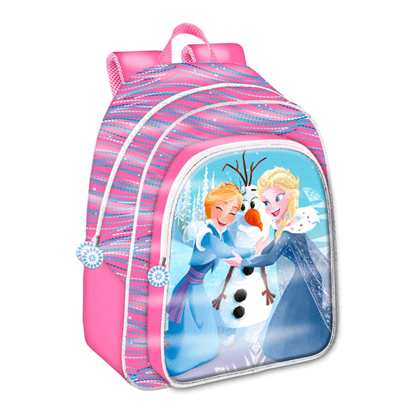 Mochila 5D Frozen Disney Adaptable 33x42x14cm.