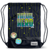 Saco Mochila Virtual Hero Black 48x35x1cm.