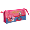 Portatodo Peppa Pig Pool Party Triple 22x11x6,5cm.