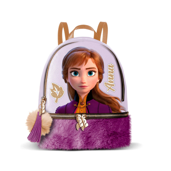 Mochila Ana Frozen Disney 2 Element 32,5x20x26,5cm.