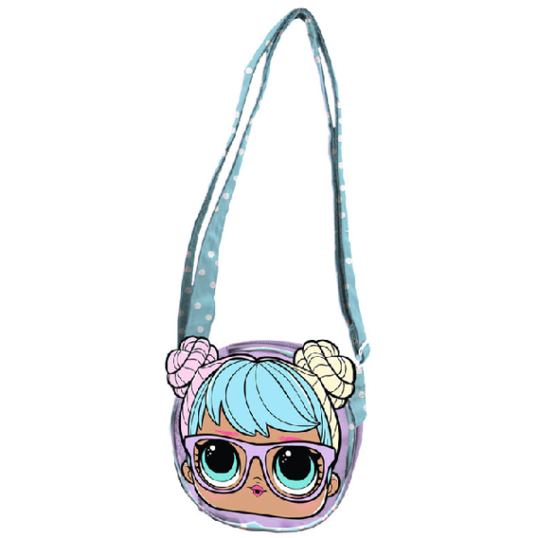 Bolso Bandolera 2D Bon Bon LOL Surprise 16,5x16,5x5,5cm.