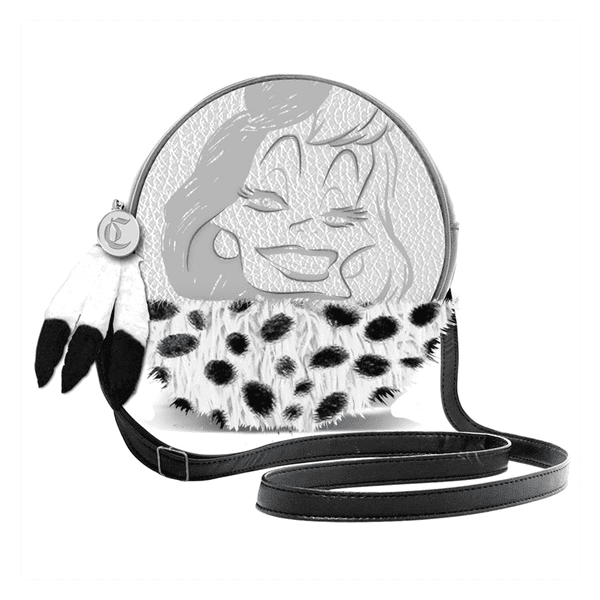 Bandolera Cruella Disney 24x21x12cm.