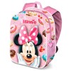 Mochila 3D Minnie Sweet Disney 31x27x11cm.