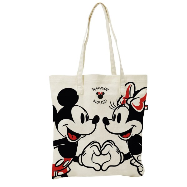 Bolsa Totebag 37X41Cm Minnie Mouse