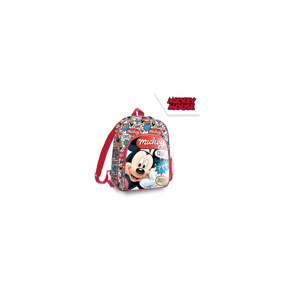 Mochila Adap. Mickey Disney 36x27cm