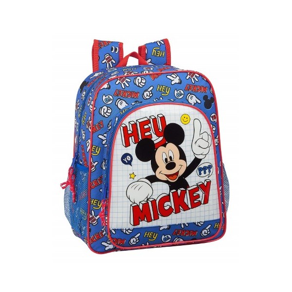 Mochila Mickey Disney Junior Adaptable 32x12x38cm.