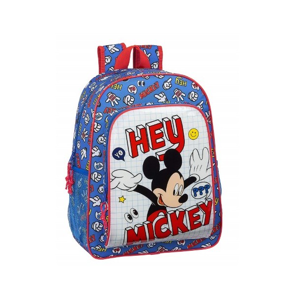 Mochila Mickey Disney Adaptable 33x14x42cm.