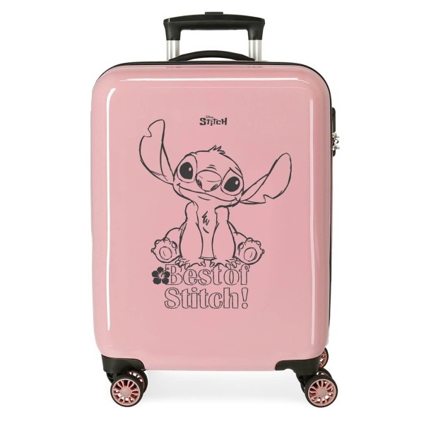 Maleta Trolley ABS Stitch Disney 38x55x20cm.