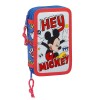 Plumier Mickey Disney Doble 28pzs 12,5x19,5x4cm