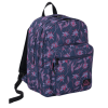 Mochila Doble Kappa Betroot 46x33cm.