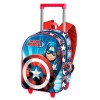 Trolley 3D Capitan America Marvel 31x26x11cm