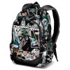 Mochila Joker DC Comics Adaptable 44x30x17cm.