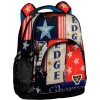 Mochila Edge Doble Cuerpo 3 Bolsillos 46x16x34cm.