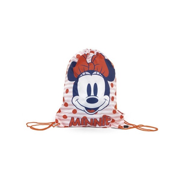 Saco Mochila Minnie Disney 44x33cm.