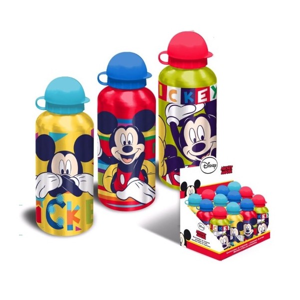 Botella Aluminio Mickey Disney 500ml