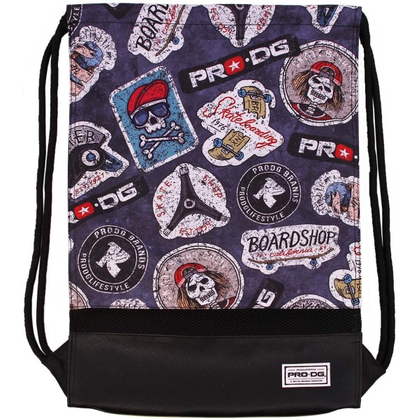 Saco Mochila PRO-DG Storm Stickers 34x47x1cm.