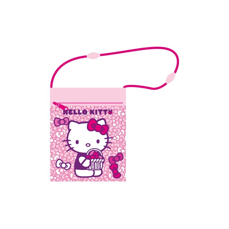 Bolsito Portamascarilla Hello Kitty 13x16cm.