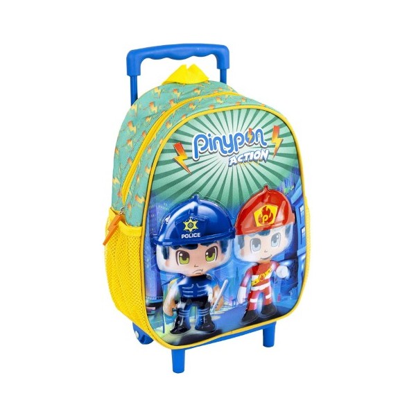 Mochila Carro Pinypon Action 29x25x12cm